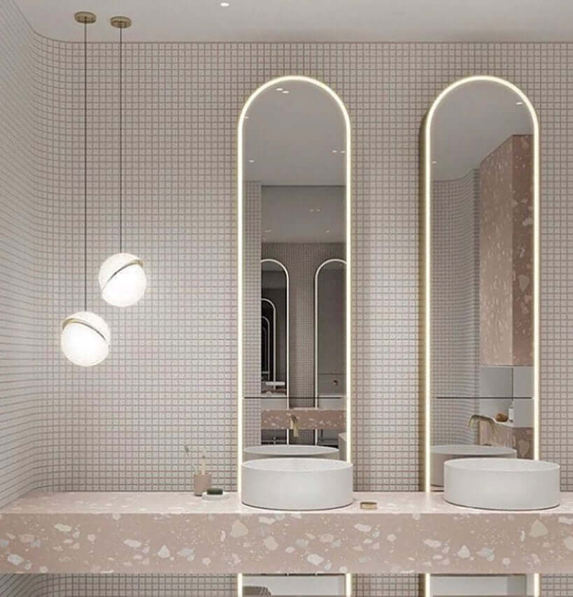 Mondförmige Pendelleuchte Modernes Design