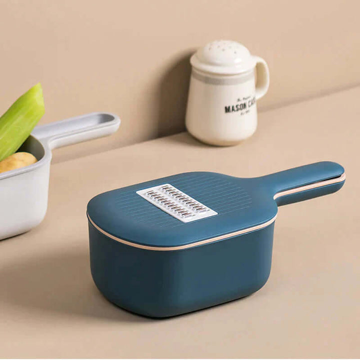 Multifunktionaler Gemüseschneider mit 6 Klingen