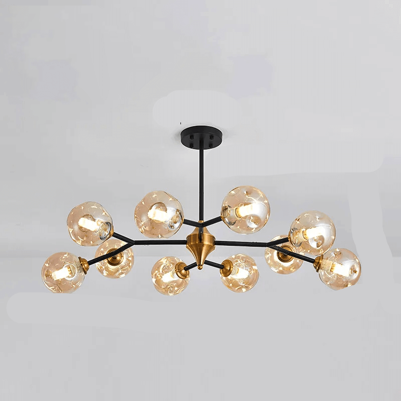 Moderner Glaskronleuchter - LED