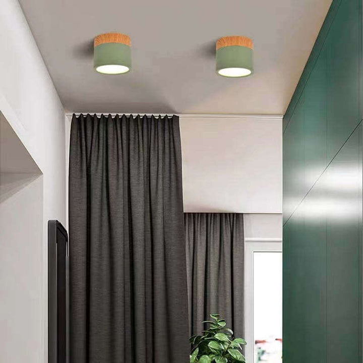 Moderne LED Deckenleuchte, Morandi Stil