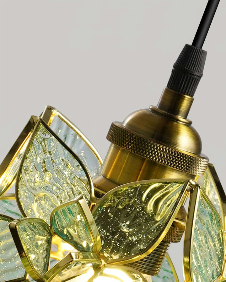 Handgefertigte Kapiz Muschel Pendelleuchte