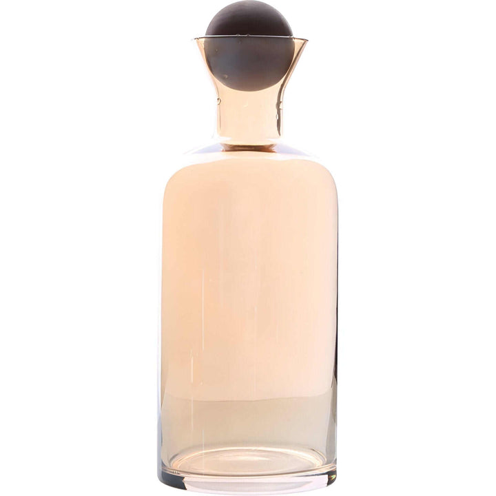 Elegante Glaskaraffe mit Holzdeckel