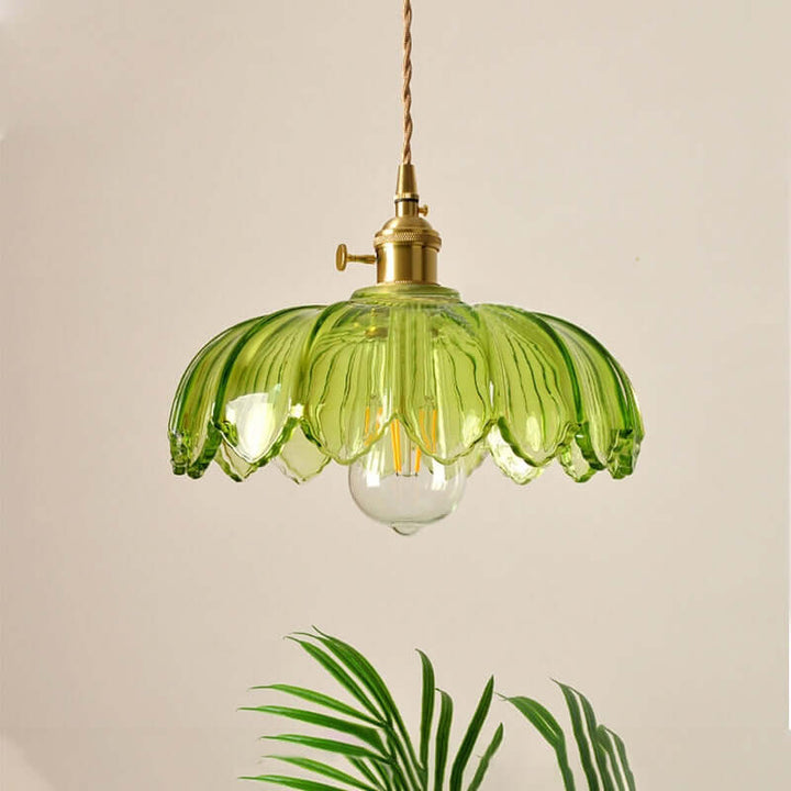 Vintage Glas Hängelampe