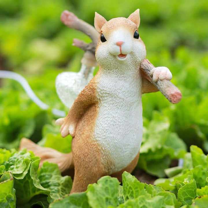 Dekorative Eichhörnchen Tischlampe mit LED