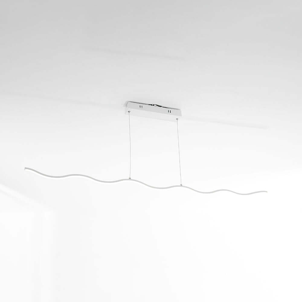 Moderne LED-Pendelleuchte Wellen-Design