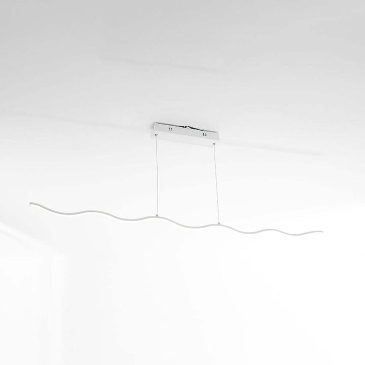 Moderne LED-Pendelleuchte Wellen-Design