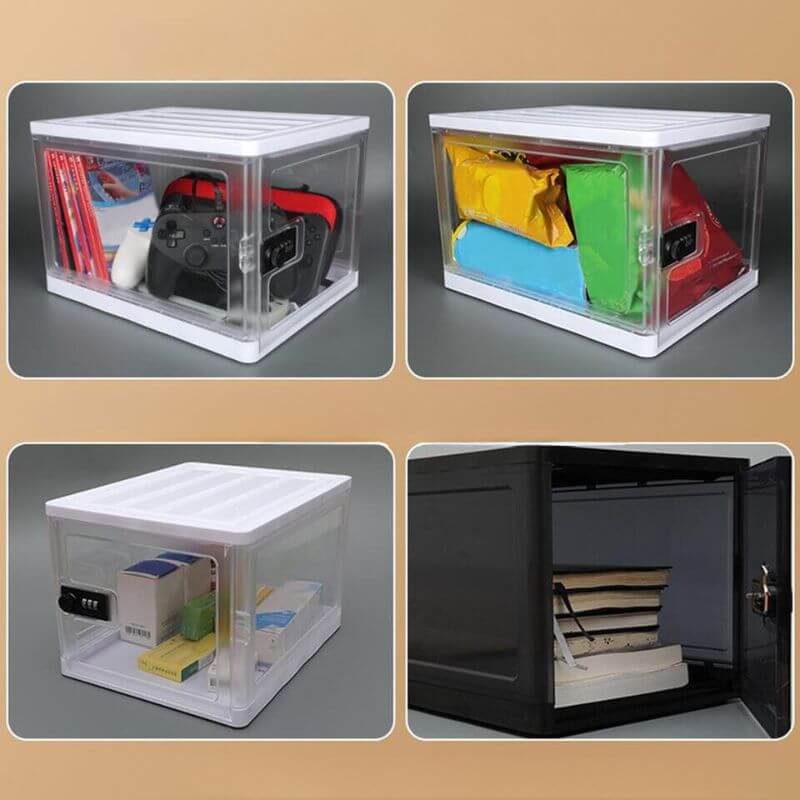 Lebensmittel-Behälter Tresor mit Zahlenschloss