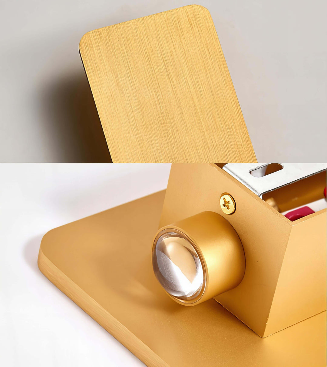 Verstellbare Rechteckige LED-Wandleuchte