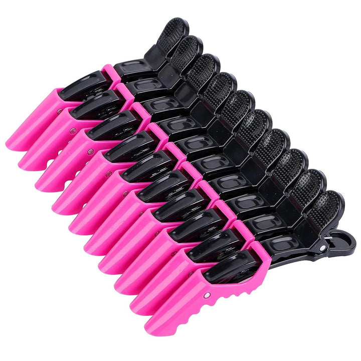 Haarstyling-Clips Set 10 Stück - Profi Friseur Haar Klammern