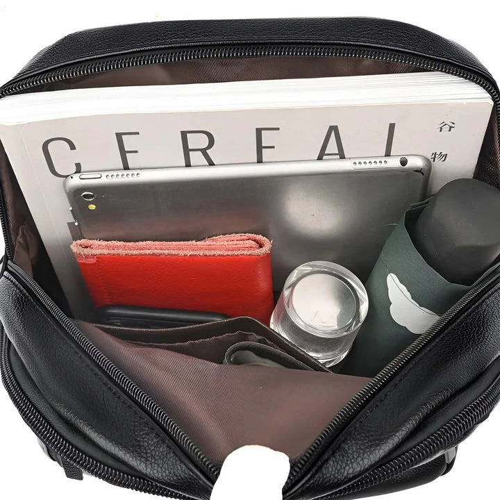 Eleganter Lederrucksack für Damen