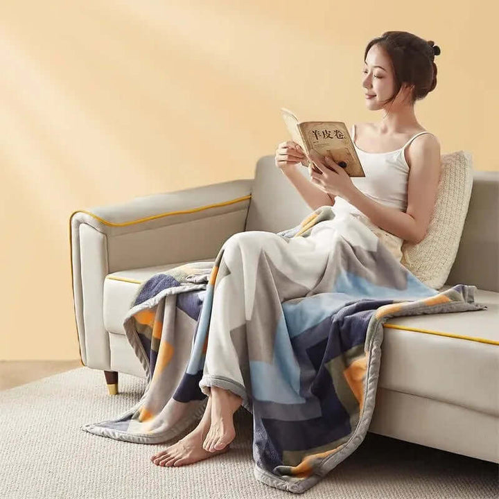 Kuschelige Flanell-Wohndecke - Weich, Warm & Stilvoll