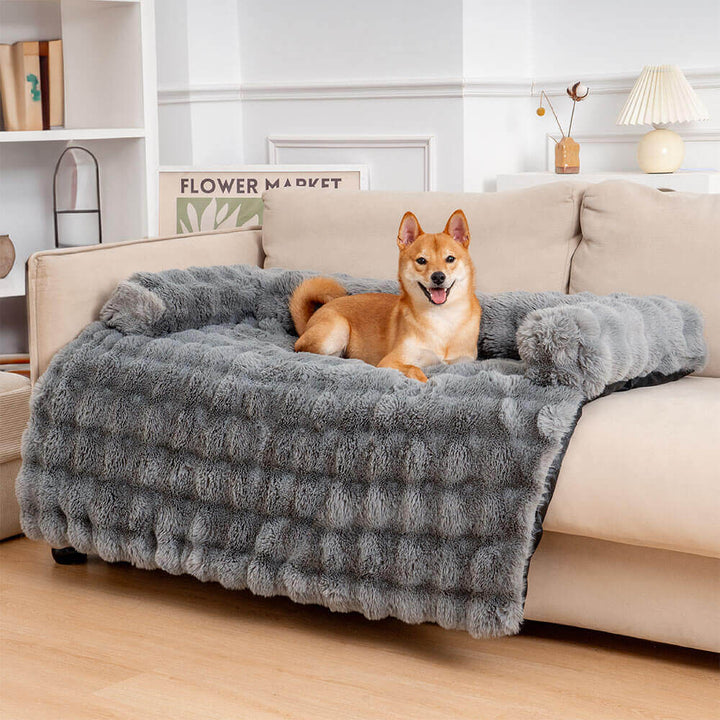 Kuscheliges Hundebett Sofa-Schutzdecke PlushNest