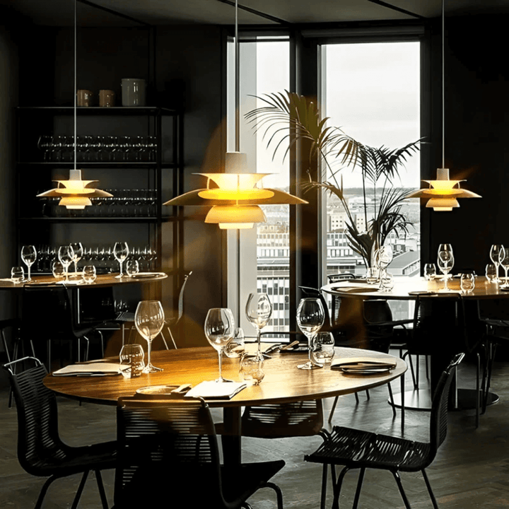 LED Pendelleuchte Modern Bunt Metall Design