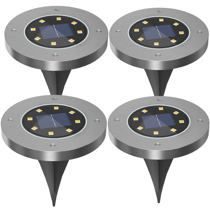 Solar-Außenleuchte, wiederaufladbar, wetterfest