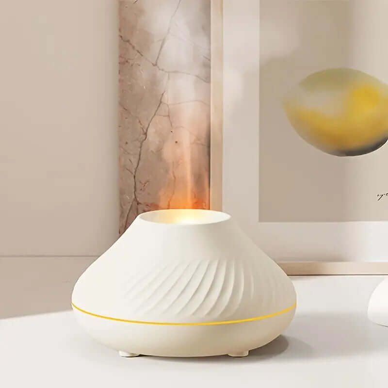 Ultraschall Aroma Diffuser mit Flammeneffekt
