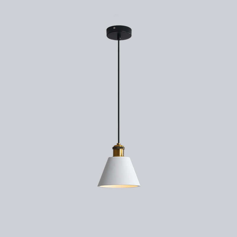 Moderne LED Pendelleuchte im Morandi-Stil