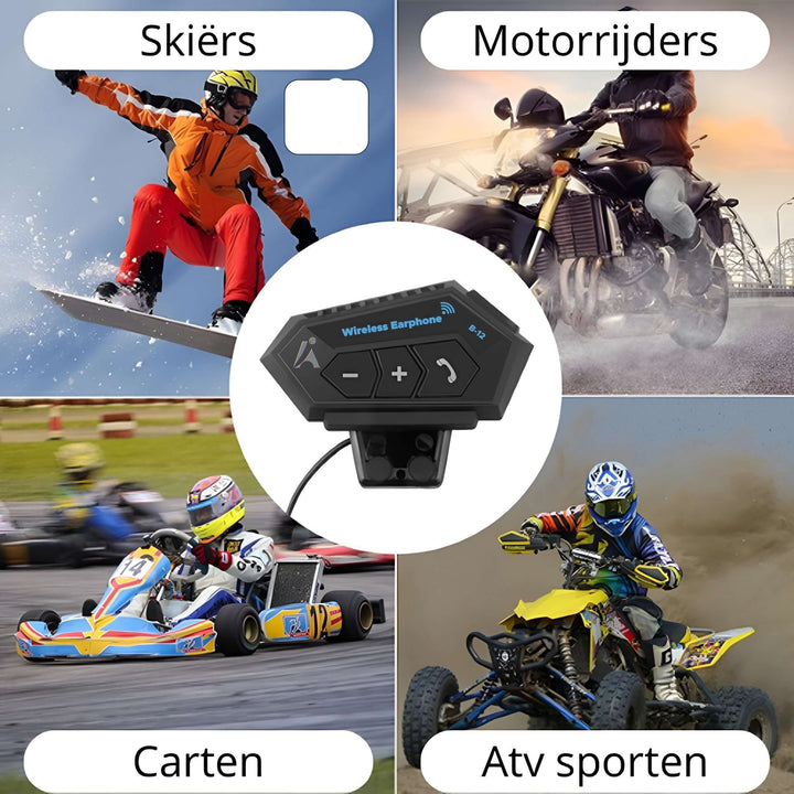 Kabelloses Motorradhelm Headset