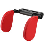 Kohlefaser Schwarz Rot