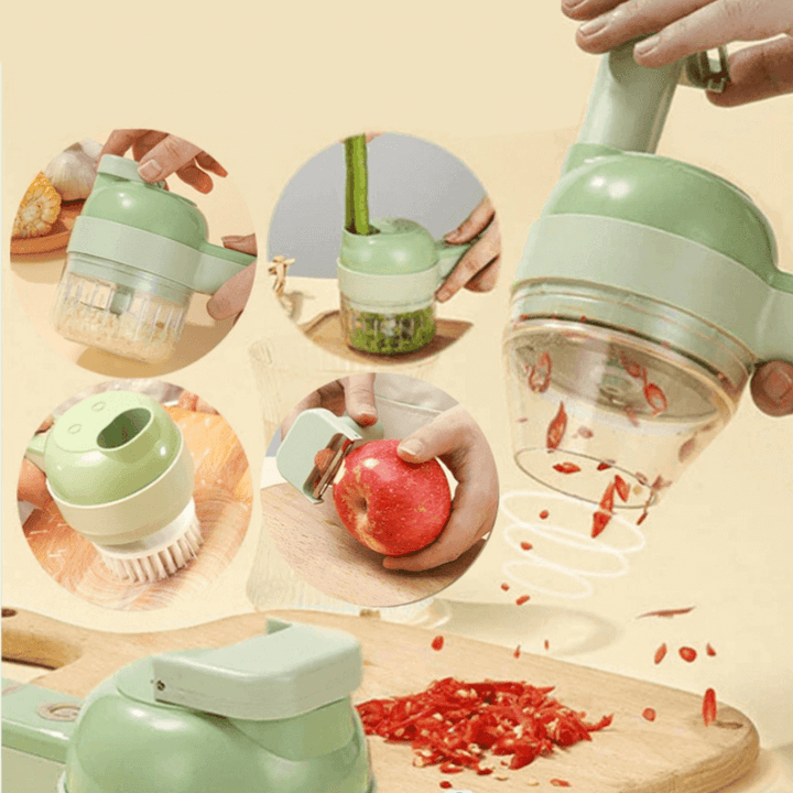 4-in-1 Multifunktions-Küchenhelfer