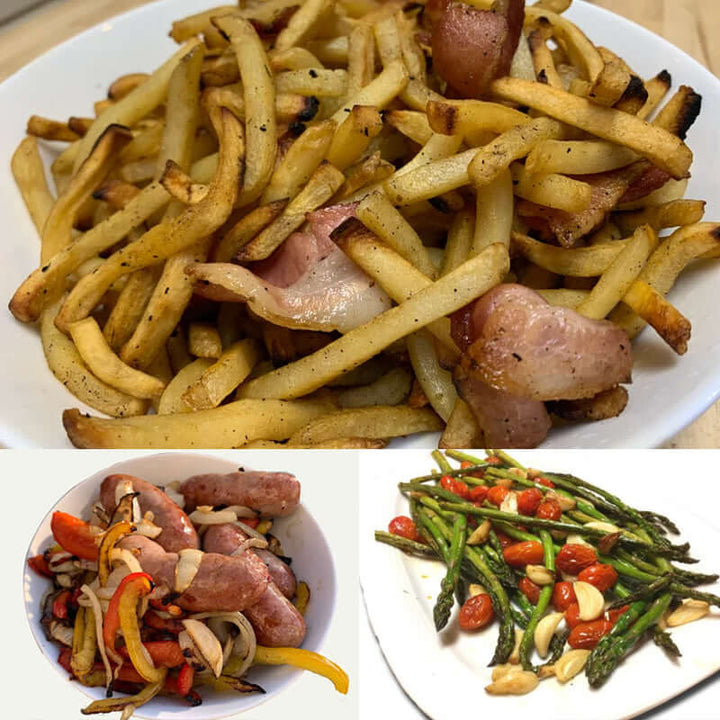 Drehbarer Grillkorb Edelstahl