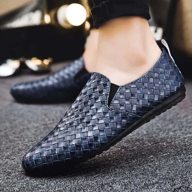 Atmungsaktive Loafer aus Leder