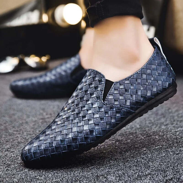 Atmungsaktive Loafer aus Leder