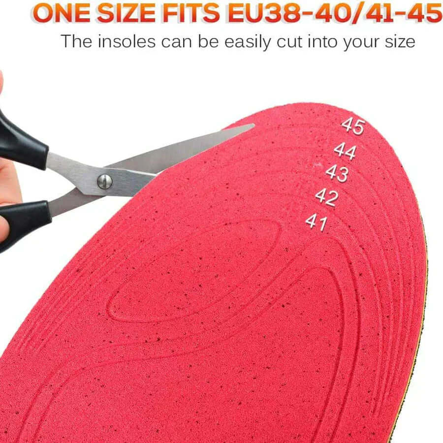 Wärmende Einlegesohlen mit Temperaturregelung