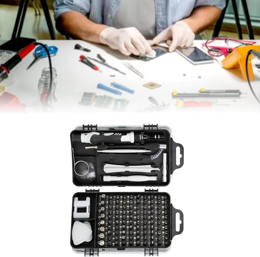 115-teiliges Profi-Schraubenzieher Set - Reparaturwerkzeug