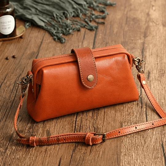 Retro Handtasche aus Echtleder