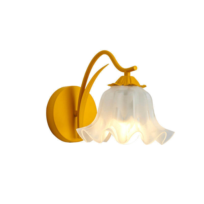 Blumen Wandlampe Retro Design