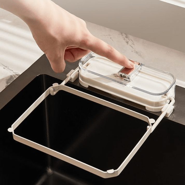 Spülbeckensieb mit Saugnapf - Küchenhelfer