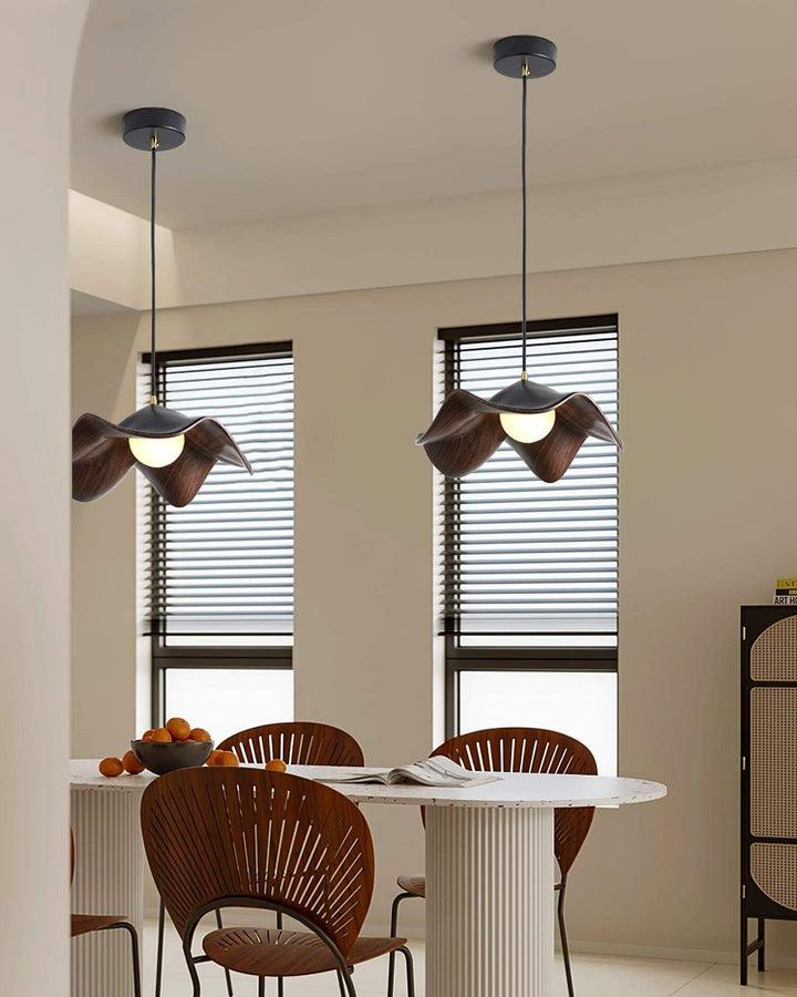 Designer Hängelampe Lotusblüten Design