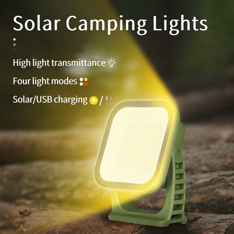 High-power 80W LED solar lantern, rechargeable, with zoom feature for focused light.