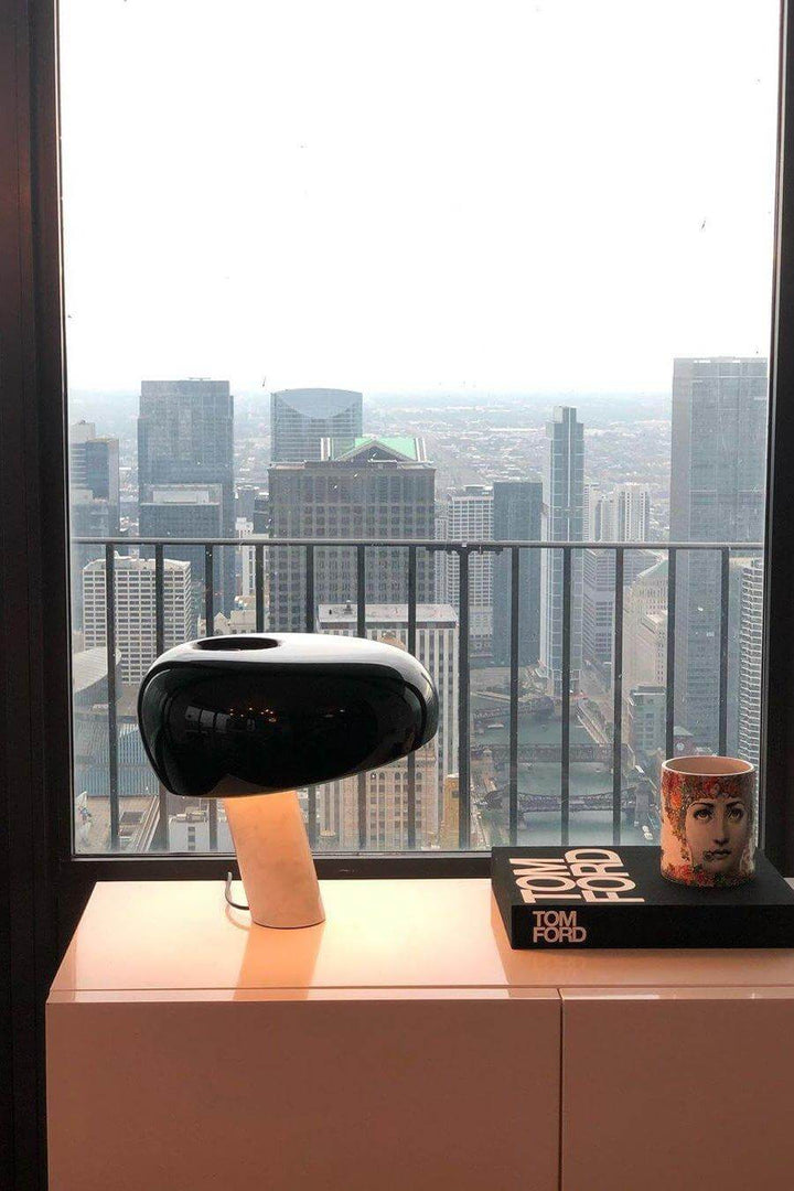 Designer Marmor Tischlampe