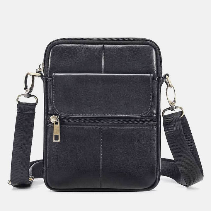 Herren Leder Umhängetasche