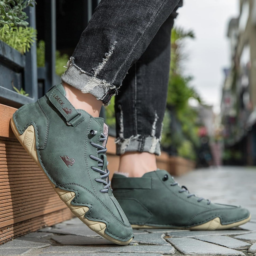 Alpaca - Ergonomische Barfußschuhe aus Leder | Wasserdicht & Schmerzlindernd