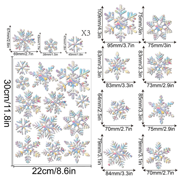 Regenbogen-Fensterdeko - Selbstklebend, Bunt, Dekorativ