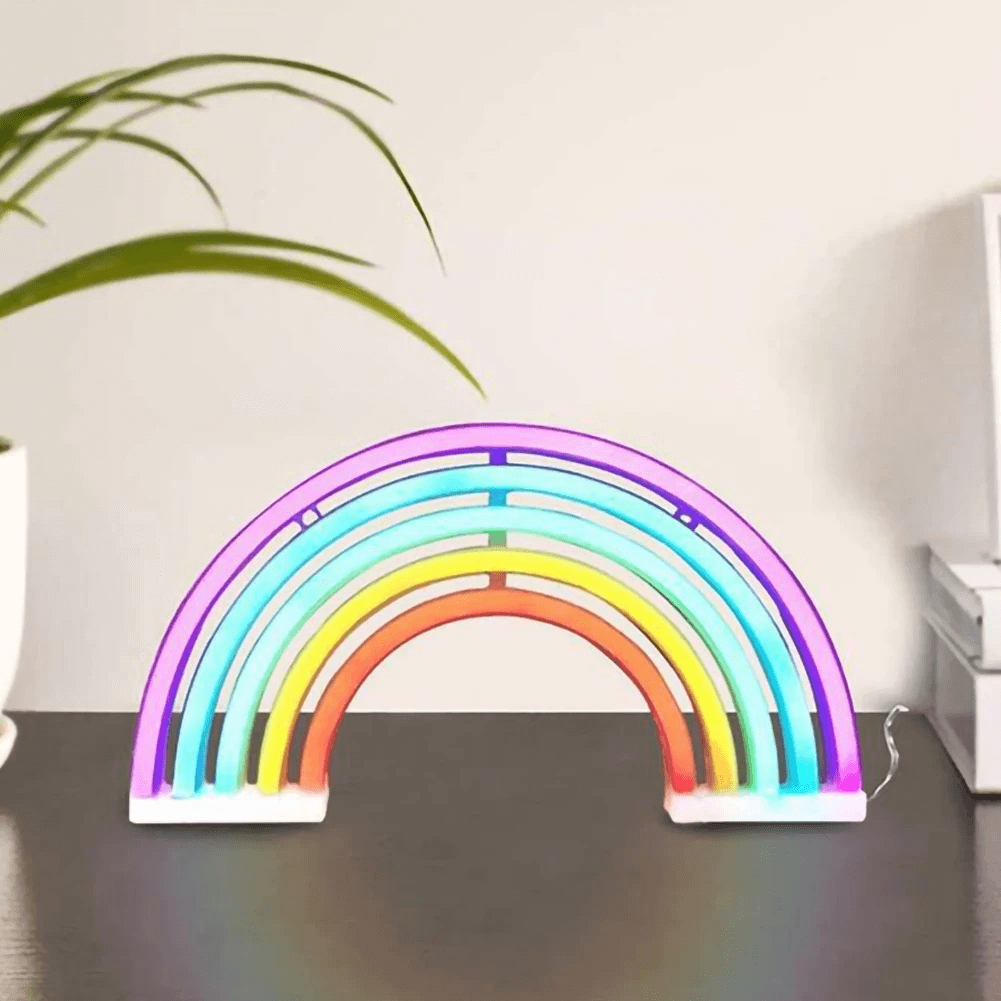 Regenbogen Nachtlicht Stimmungslampe LED Deko