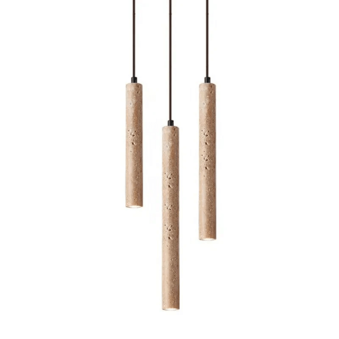 Minimalistische LED-Kronleuchter im Wabi-Sabi Stil