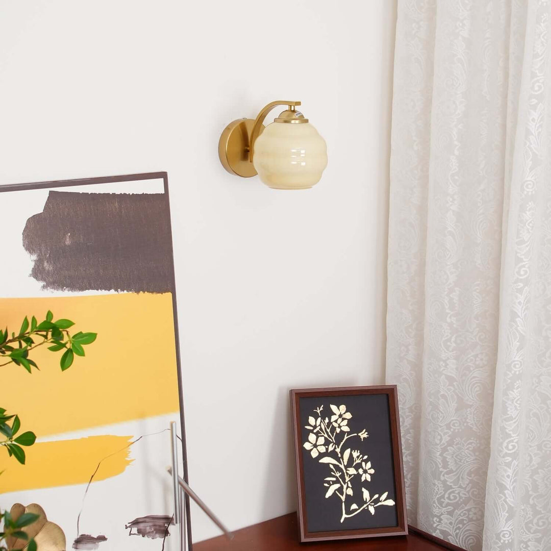 Vintage Wandlampe Art Deco Stil