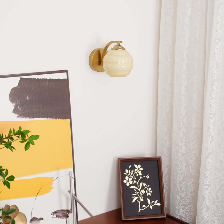 Vintage Wandlampe Art Deco Stil