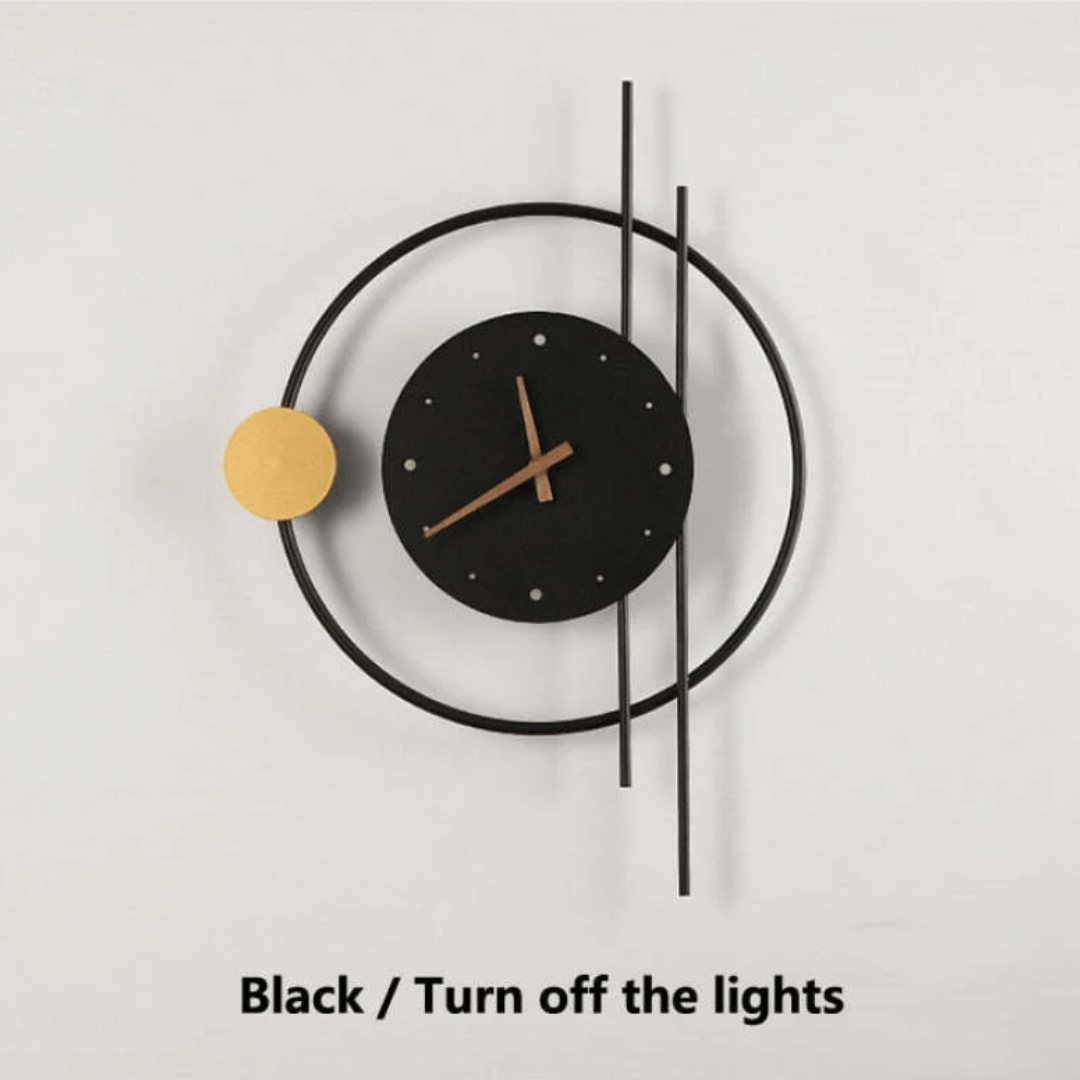 LED Wanduhr mit Beleuchtung, Modernes Design