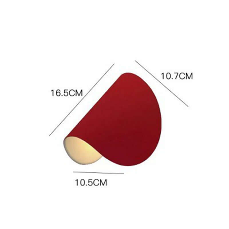 Moderne LED Wandleuchte, Farbvielfalt