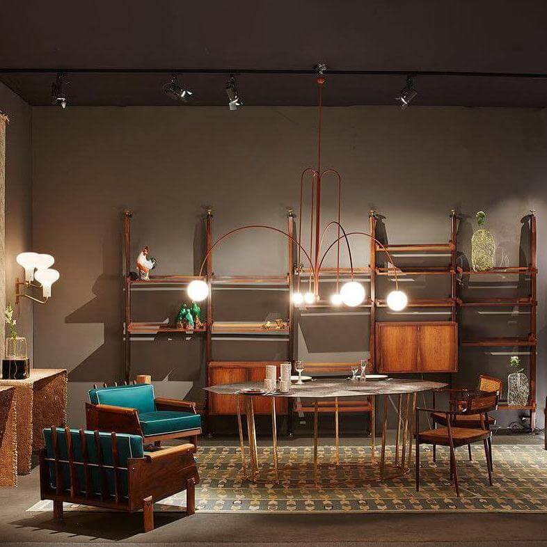 Elegante Pendelleuchte Glas & Metall