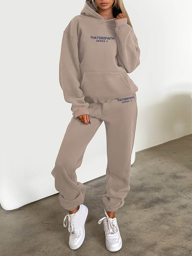 Jogginghose und Hoodie Set