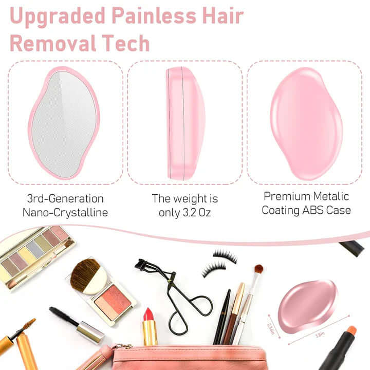 Kristall Haarentferner - Sanfte & Wiederverwendbare Haarentfernung