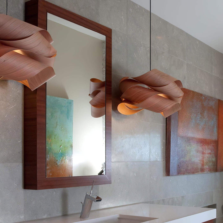 Hängeleuchte Holz Design Modern Esszimmerlampe