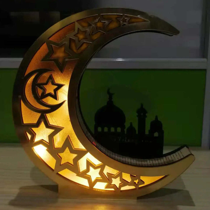 Mond LED-Lampe Dekolampe Ramadan & Eid
