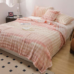 Kaninchen Samt - Buntes Rosa