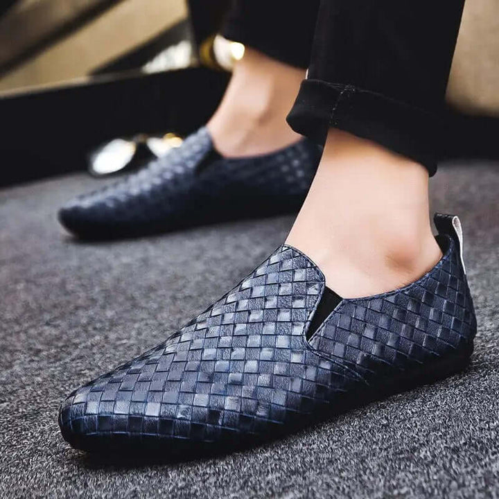 Atmungsaktive Loafer aus Leder